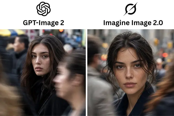 AI Model Portrait Comparison Vikas edit example