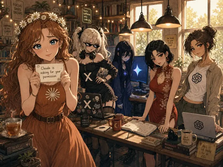 Cozy AI Agents Studio Group Portrait Vikas edit example