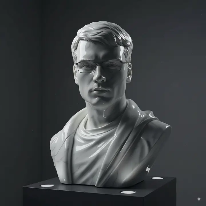 Custom Marble Sculpture Vikas edit example