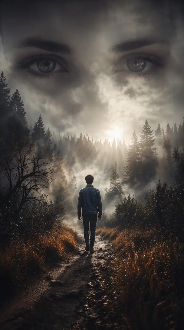 Forest Eyes Surreal Edit Vikas edit example