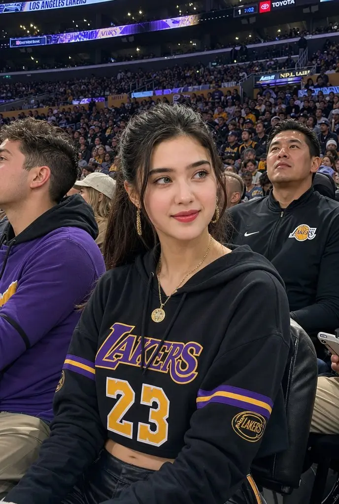 Lakers Arena Candid Portrait Vikas edit example
