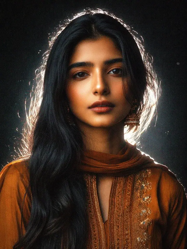 Lofi Dusk Flash Portrait Vikas edit example