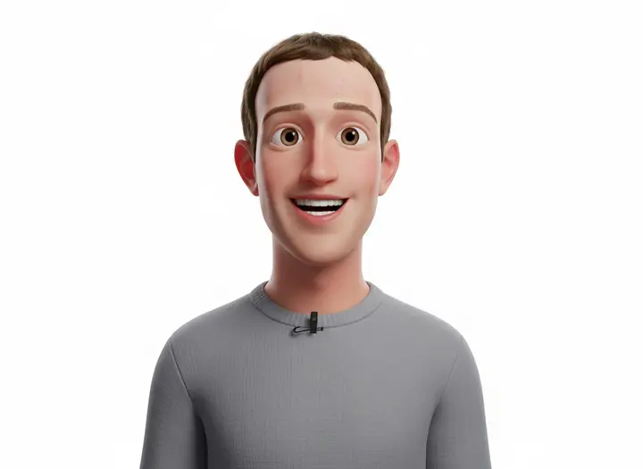 Pixar-Style Portrait Vikas edit example