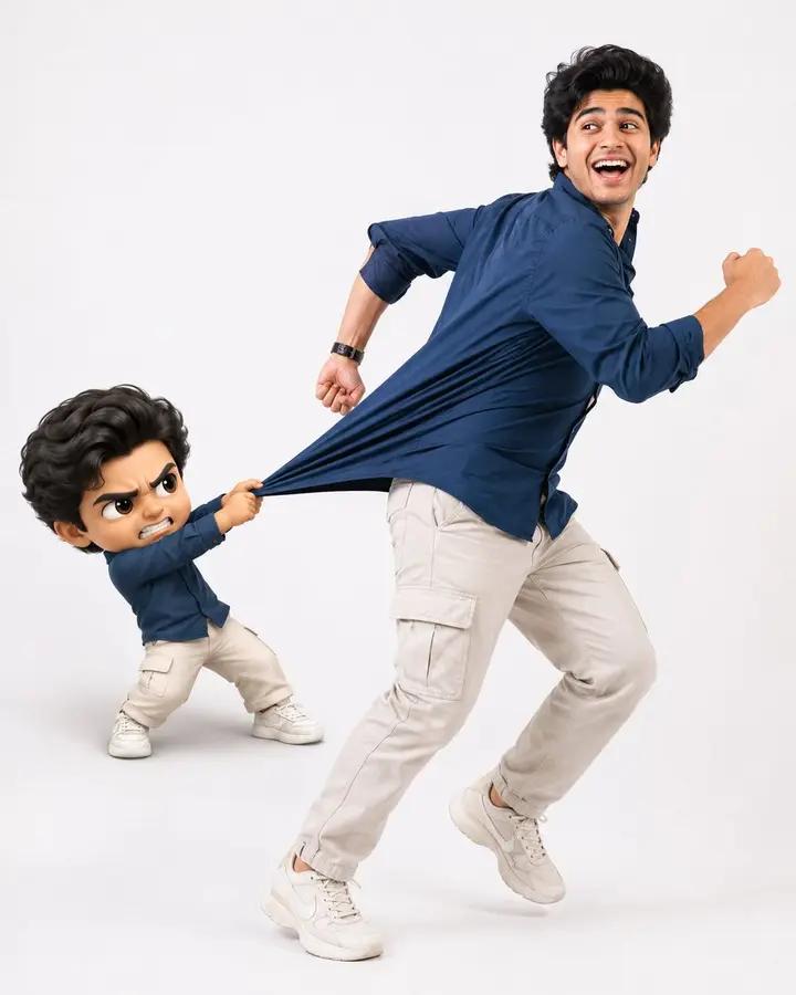 Playful Semi-Chibi Lifestyle Editorial Vikas edit example