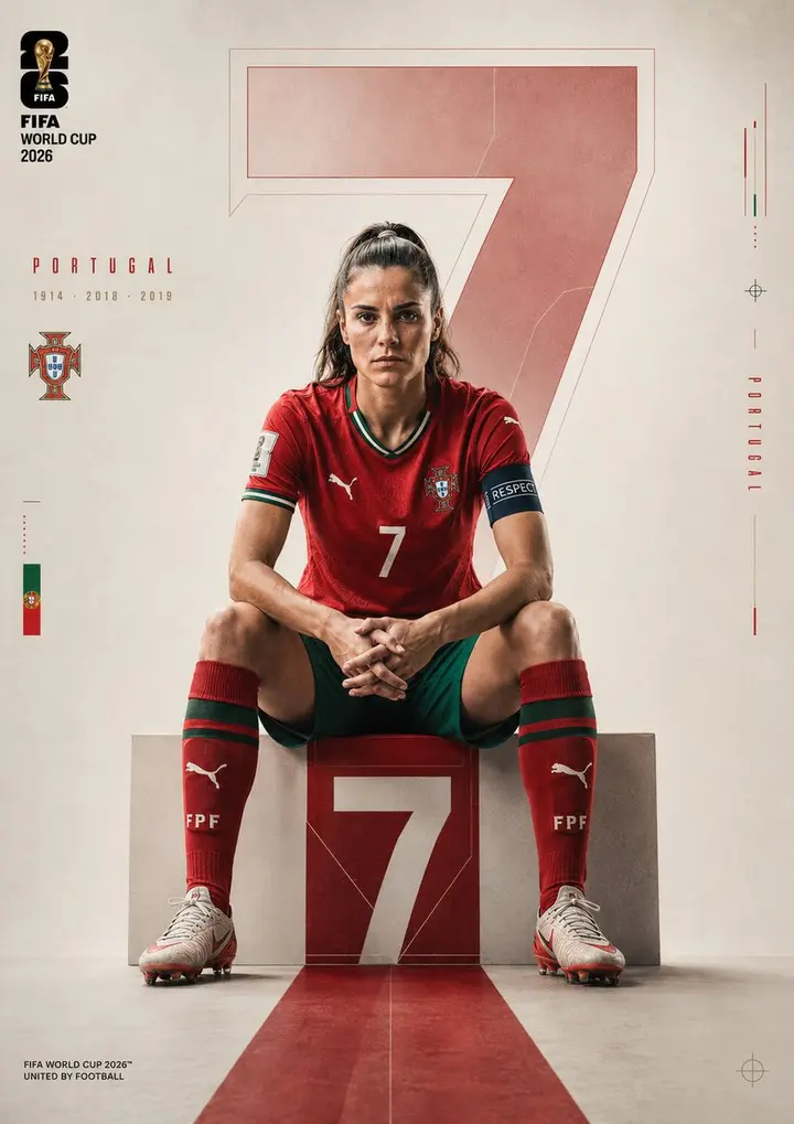Portugal Football Campaign Poster Vikas edit example