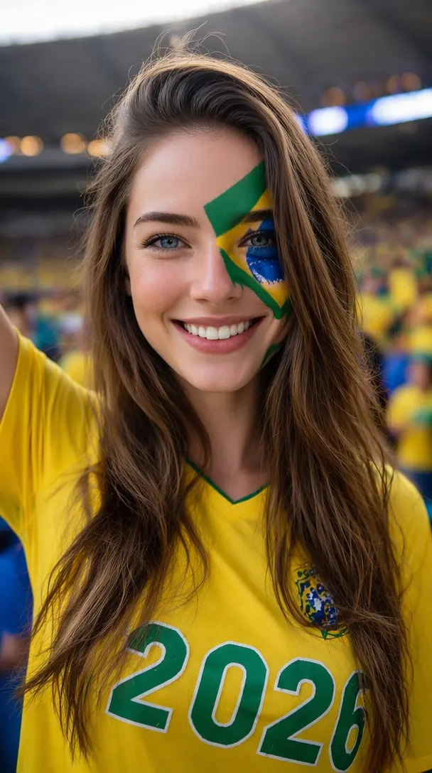 Stadium Soccer Fan Portrait Vikas edit example